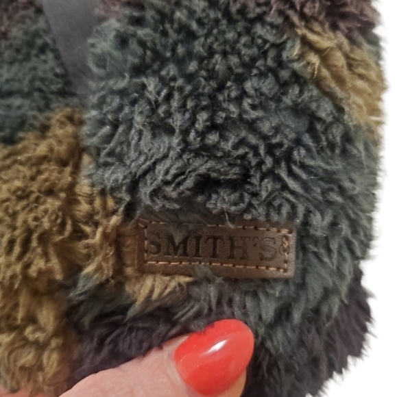 Smith's Workwear, Men's M, camouflage sherpa zip up vest - Picture 5 of 7